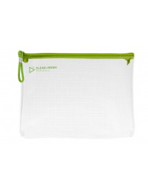 KCK PLAY CLEAR+MESH BAG A5-LIME